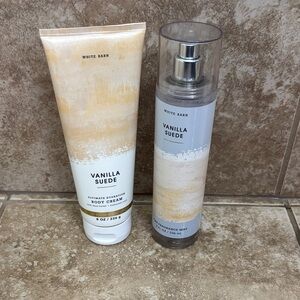 White Barn Vanilla Suede Body Care Duo